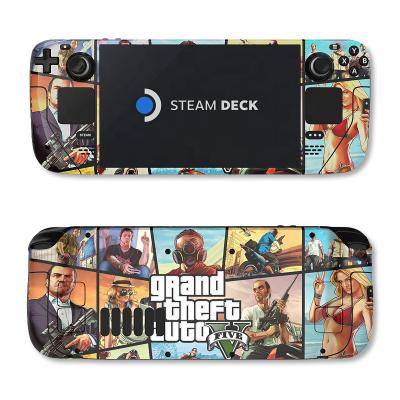 China Custom High Quality Low MOQ PVC Sticker Video Game Game Accessories Player Skin Sticker For Valve Steam Rig Console And Controller for sale