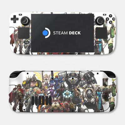 China Custom High Quality Low MOQ PVC Sticker Video Game Game Accessories Player Skin Sticker For Valve Steam Rig Console And Controller for sale