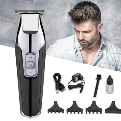 China Pritech Outdoor LCD Display Cordless Rechargeable USB Hair Trimmer Professional Electric Hair Clipper for sale