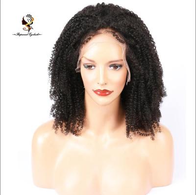 China Short 8inch Curly Curly Sexy Curly Natural Hair Full Lace Wigs For Black Women for sale