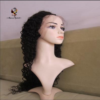 China High Quality Natural Body Wave China Human Hair Lace Front Wig for sale