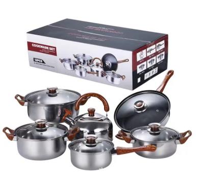 China Sustainable Kitchen Cookware 12 Pieces Camping Pot Combination Set Titanium Cook Pot Pure Titanium Cookware Sets Nonstick Wok Pan Set for sale