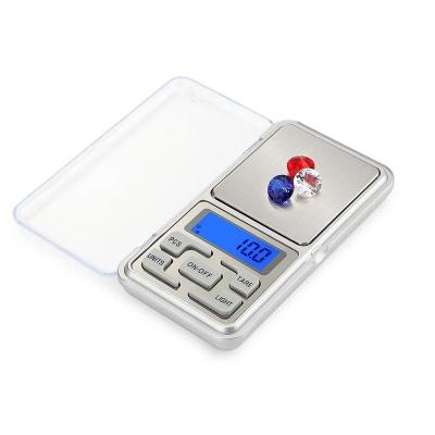 China WITH LID Diamond Tester Selector Jeweler Tool Portable Set Medicinal Food High Accuracy Mini Scales Digital Pocket Jewelery Scale for sale