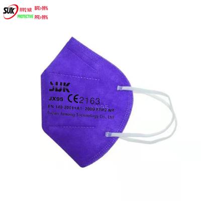 China CE Blue Adult Class I Medical Care Business Whitelist FFP2 Face Mask OEM RED Colorful FFP2 Face Masks With CE Certification for sale