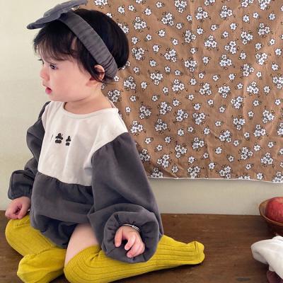 China New Long Sleeve Oversized Romper Hat Set Newborn Baby Clothes Girl 0to3 Months 2021 for sale