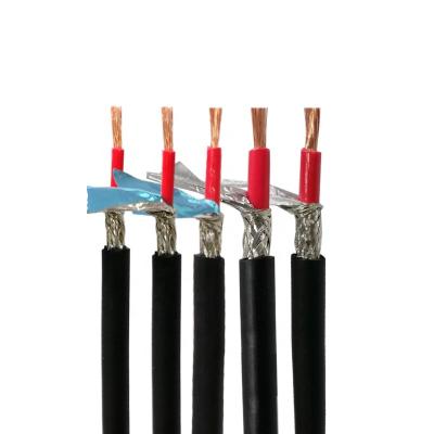 China Industrial Shielded Cable One Core Single Core Electronic Wire Heat Resistant TEVP 0.5mm 0.75mm 1mm 1.5mm 2.5mm Oil Resistant, Signal Wire for sale