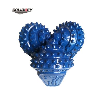 China Construction worksÂ   Tricone Drill Bit for Drilling Rocks, API Certificates Factory, SolidKey Brand for sale