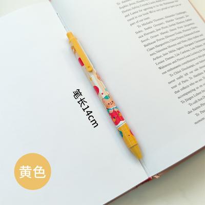 China Best Selling Natural Summer Cheap Gel Pens Creative Functional High End 0.5MM Gel Pen With Topper for sale