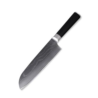 China Viable Professional Japanese Kitchen Knives 7 Inch 67 Layers Damascus Steel Chef Knife With Handle The Group Of Ten for sale