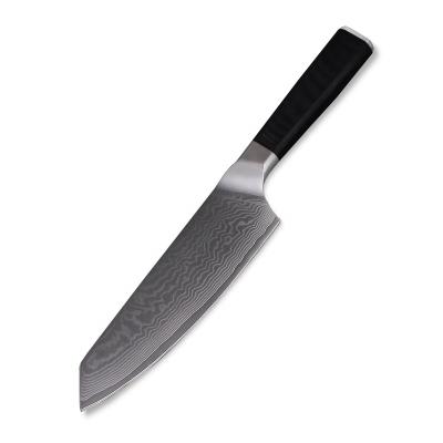 China Viable Professional Japanese Chef Knives 7 Inch 67 Layers Damascus Steel Kitchen Knife With Handle The Group Of Ten for sale