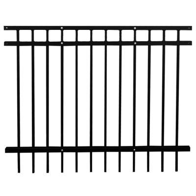 China Factory Price High Quality ECO-FRIENDLY Galvanized Steel Tubular Metal Pool Flat Surface Barrier for sale