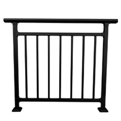 China High Quality Easily Assembled Balcony Metal Decking Steel Railing Waterproof Designs For Garden for sale