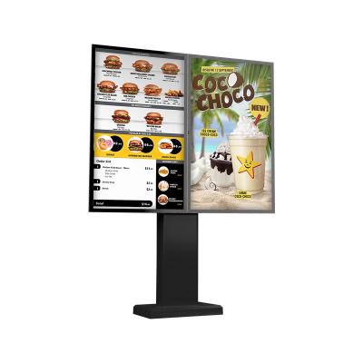 China Restaurant Fast Food Digital Drive Thru Menu 49 Inch Android 7.1 à venda