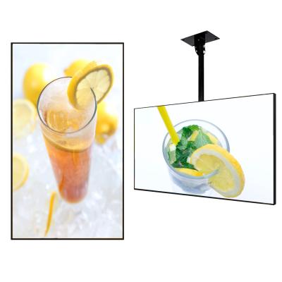 China Modulo de publicidade LCD ultra estreito Display Custo preço Drive através de painéis de menu digital para restaurantes à venda