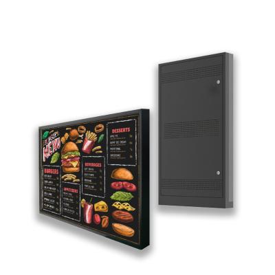 China Restaurant Advertising Android TFT LCD Display Outdoor Waterproof Digital Signage Screen en venta