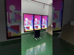 Thriple screen drive-thru system LCD display