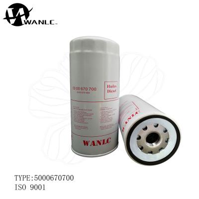 China Auto Parts Oil Filter 5000670700 for Renault Series Standard Size for sale