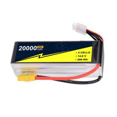 Chine 14.8V 20000mAh 4S batterie de drone à vendre