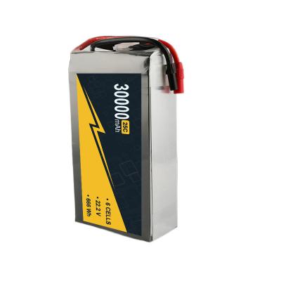 China 22.2V 30000mAh 60C Lipo Battery RC Quadcopter Battery DJI S1000 S800 S800EVO E1100-V2 for sale