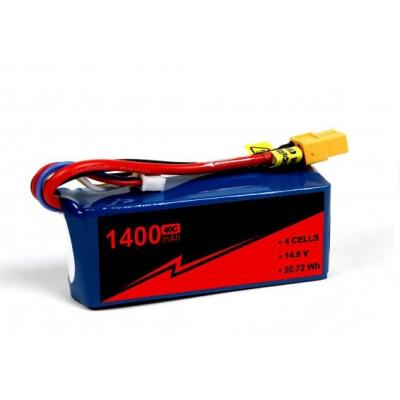 Cina High Performance 40C RC Boat Battery Pack 14.8V 4S 1400mah Batteria Lipo in vendita