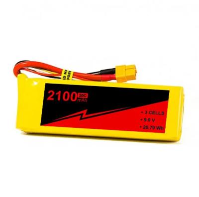 中国 カスタマイズされた長持ち 1C Rc Lifepo4 バッテリーパック 2100mah 2.5V 販売のため