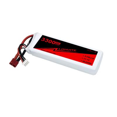 China 3s 3300mAh 11.1V 60C LiPo Battery for RC Helicopter Aircraft Quadcopter Cars Airplane Te koop