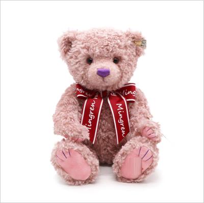 China Pink High Quality Exquisite Color Classic Stuffed Style Teddy Bear Stuffed Toy For Girls Gifts for sale