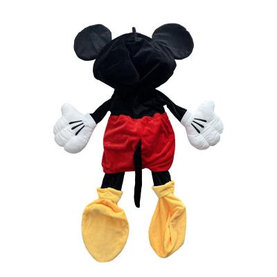 China High Quality Plush 35CM Mouse Plush Unstuffed Toy Cartoon Plush Half Full Skin Dolls Cute Classic Animals Unstuffed Mouse Toys for sale