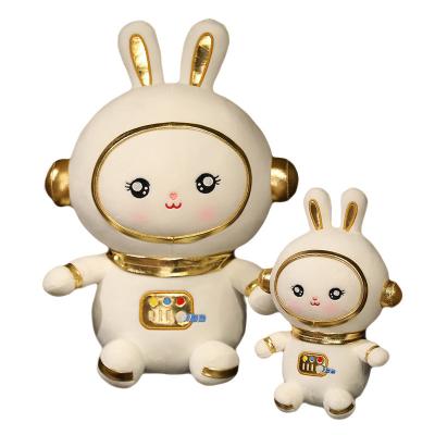 China New Kawaii Stuffed Animals Space Rabbit Cute Soft Cloth Stuffed Animals Rabbit Space Rabbit Home Decor Stuffed Toys For Baby Soothe Toy for sale