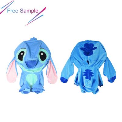 China Plush Doll Plush Skin Unstuffed Plush Free Sample Stitch Plush Doll Plush Toy Cartoon Half-Full Stitch Free Sample Free Sample Unstuffed Skin for sale