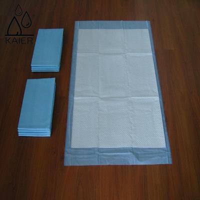 China Disposable hotel/hospital absorbent top under pad,sanitary urine pad,adult patient under mat for sale