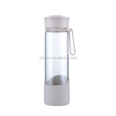 China Sustainable Custom Glass Water Sport Bottle for sale