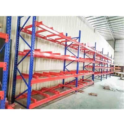 China Corrosion Protection Heavy Duty Cold Storage Warehouses Pallet Rack Factory Selective Upright Assemble Warehouse Racking for sale