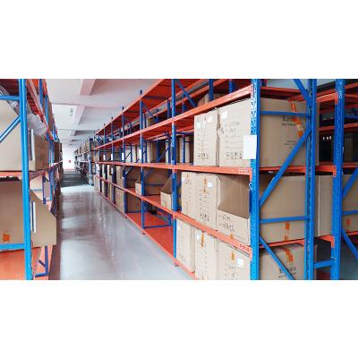 China Corrosion protection warehouse longspan racking used industrial medium duty widespan racking system storage shelving for sale