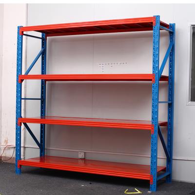 China Industrial Warehouse Goods Storage Warehouse Racking Adjustable Widespan Medium Duty Metal Storage Rack for sale