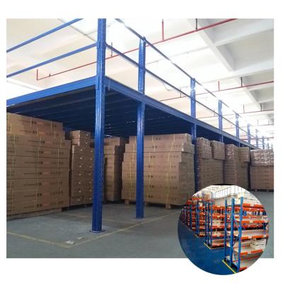 China Corrosion Protection Industrial Steel Mezzanines Racking Multilevel Steel Mezzanine Floor Rack Warehouse Mezzanine Rack for sale