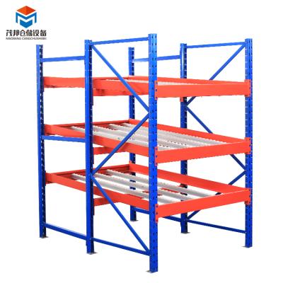 China High Quality Corrosion Protection Metal Cold Rolled Steel Adjustable Racks And Shelves Carton Flow Racking for sale