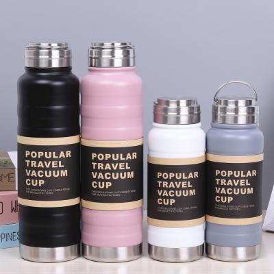 China New Style Wholesalres Double Wall 304 Stainless Steel Sublimation Vacuum Viable Thermos Flasks And Thermoses Flasks With Lid for sale