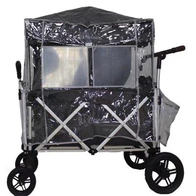 China Portable Kids Trolley Stroller Rain Cover With Entrance for sale