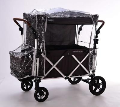 China Universal Portable Stroller Rain Cover Baby Stroller Rain Cover for sale