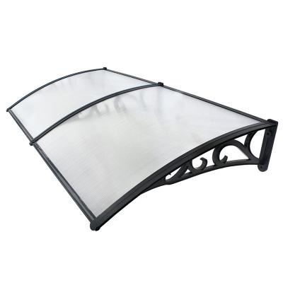 China Anti-UV Tent Aluminum Awning Canopy Pergola Sheets PC Polycarbonate Polycarbonate Tent Cellular UV Canopy for sale