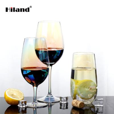 China Can be Alibaba customized express wholesale high quality classic uniform color of crystal glass goblet for sale