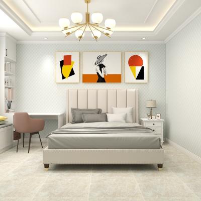 China Glazed Metallic Tiles Marble Texture Full Polished Glazed Porcelain Tile 600X600 For Bedroom for sale