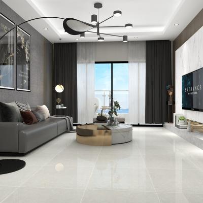 China Modern Best Quality Gray Polished Porcelain Floor Tile Modern 60X60 for sale