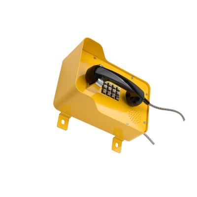 China Full Solid Aluminum Yellow Keyboard POE Powered VOIP Phone JWAT937 for sale