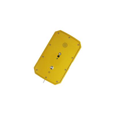 China Metro Aluminum Alloy Roadside Emergency SOS Yellow Hands Free Automatic Call for sale