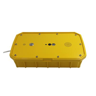 China Custom Aluminum Alloy Color Video Intercom Wall Mounted SOS Help Public Apartment Phone JWAT941 for sale