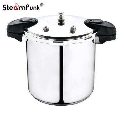 China ASTF Pressure Cooker 26l-50l Large Size 304 Stainless Steel Sustainable Pressure Cooker for sale