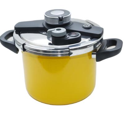 China Sustainable Enamel Professional Made Stainless Steel Electric Clamping Pressure Cooker for sale