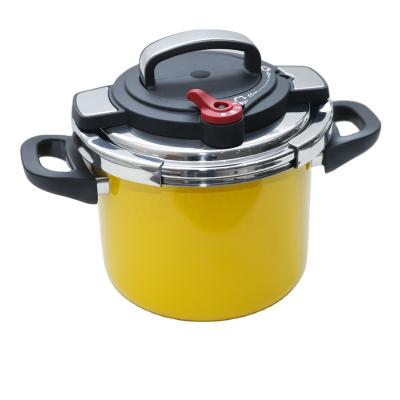 China High Quality Clamping Pressure Cooker Stainless Steel Enamel Hot Selling Multi Cooker for sale